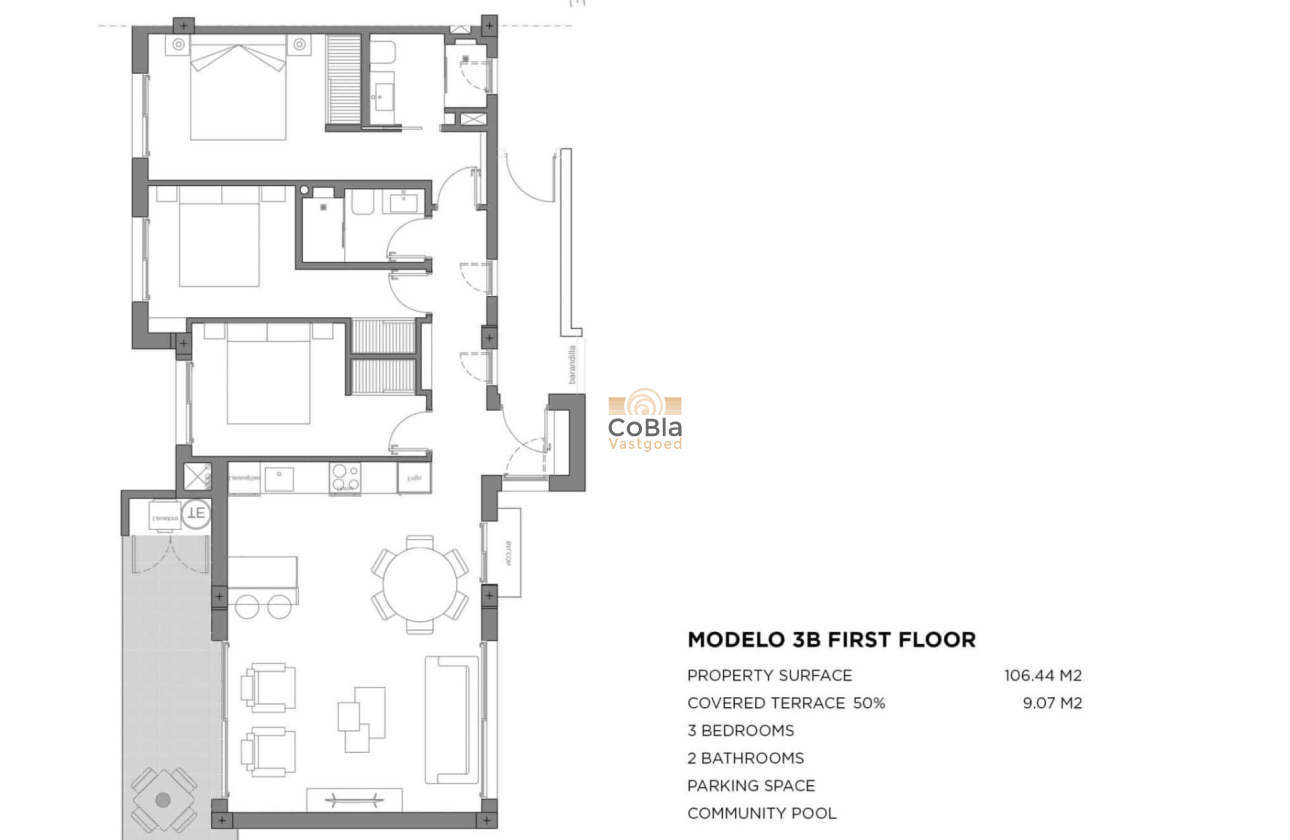 Nieuwbouw Woningen - Appartement - Los Alcazares - Parque Diana