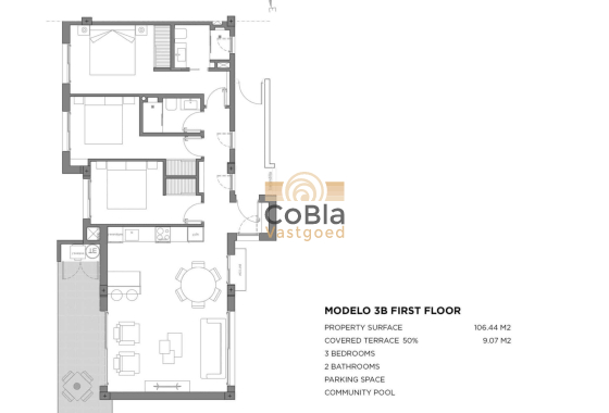 Nieuwbouw Woningen - Appartement - Los Alcazares - Parque Diana