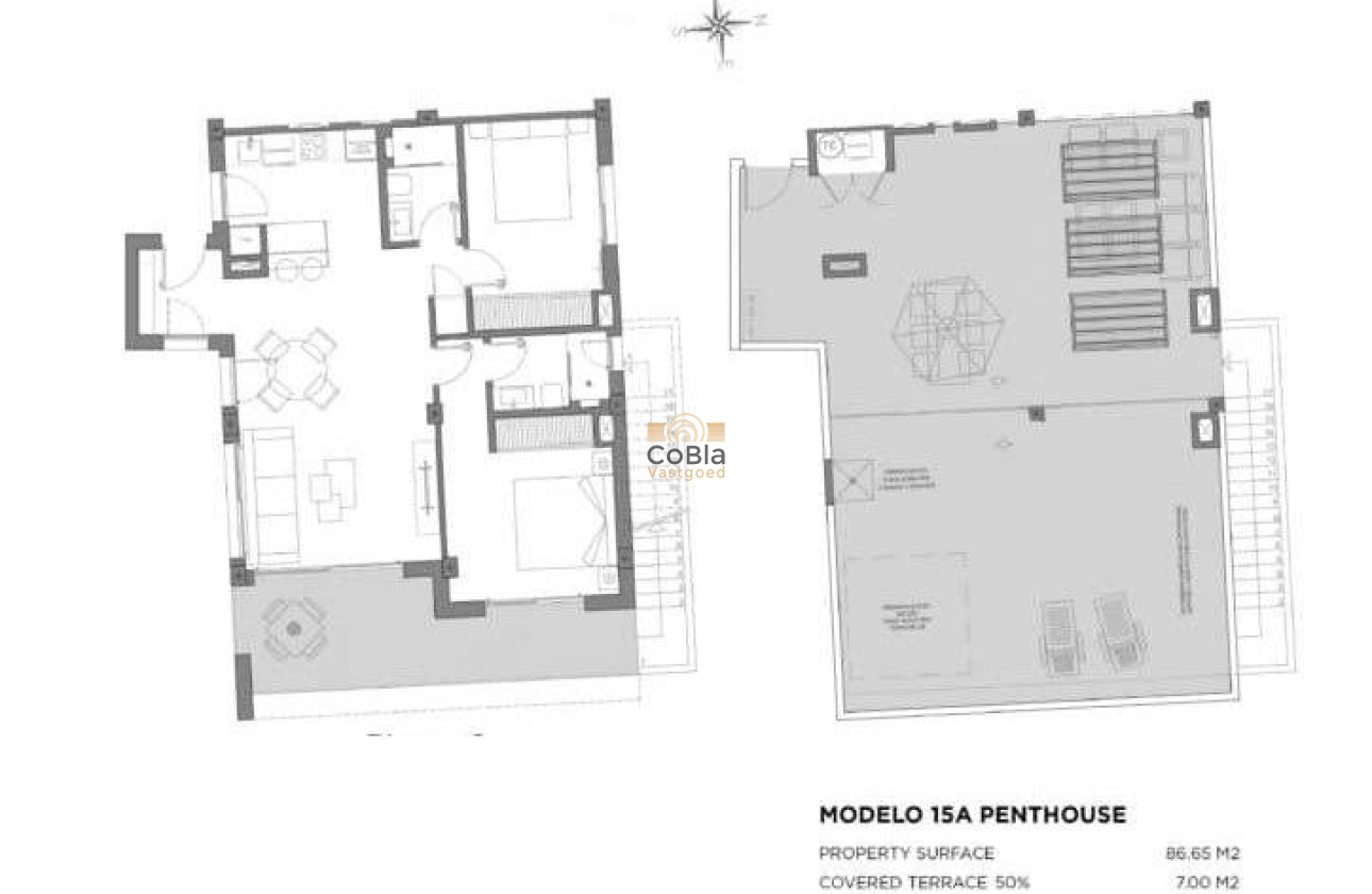 Nieuwbouw Woningen - Penthouse - Los Alcazares - Parque Diana