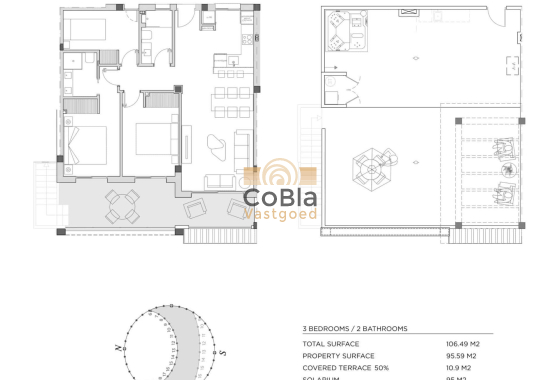 Nieuwbouw Woningen - Top Floor Bungalow - Rojales - Doña Pepa