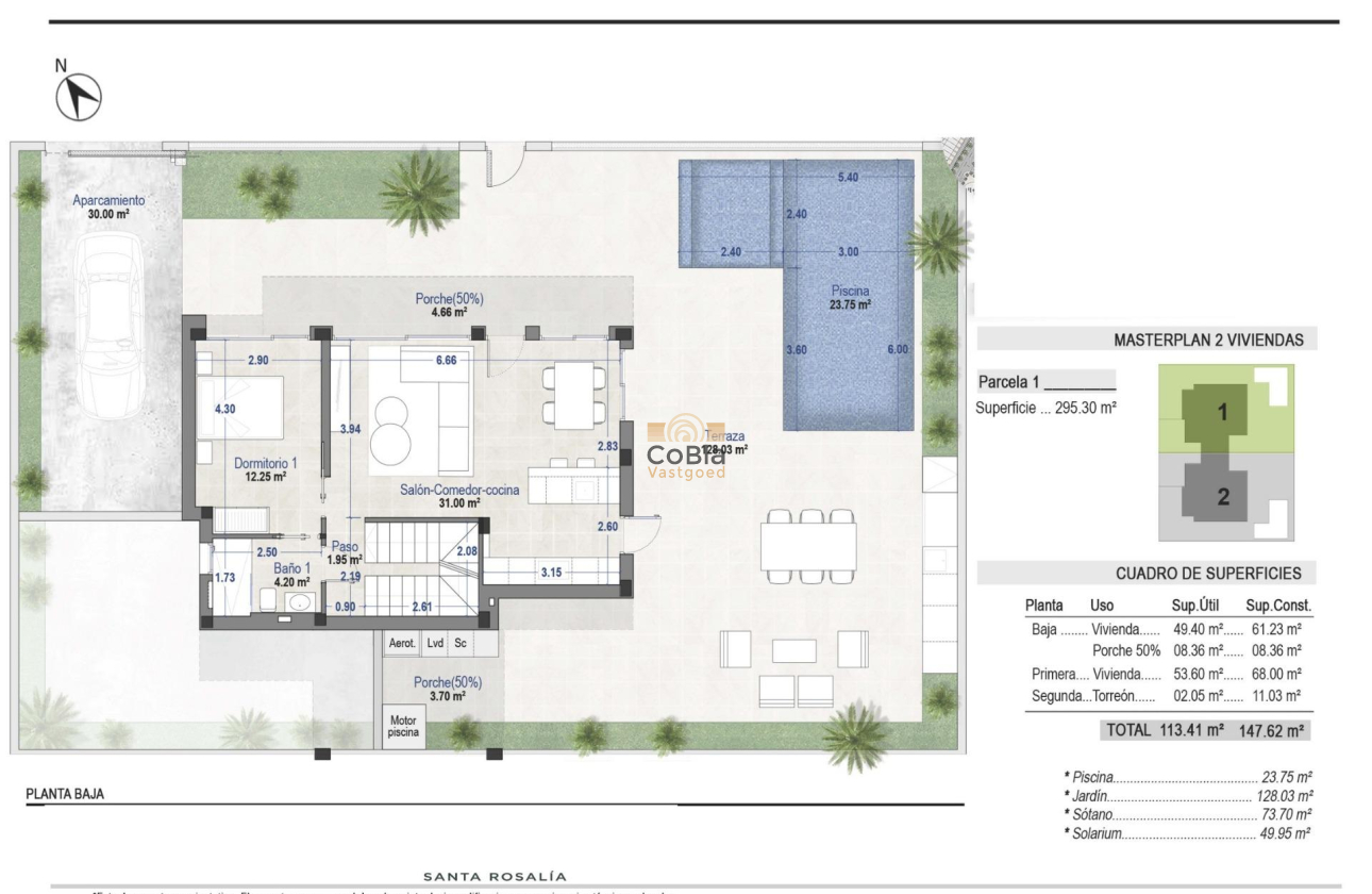 Nieuwbouw Woningen - Villa - Torre Pacheco - Santa Rosalía