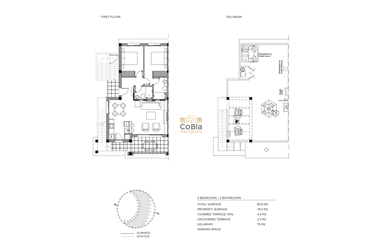 Nieuwbouw Woningen - Top Floor Bungalow - Rojales - Doña Pepa