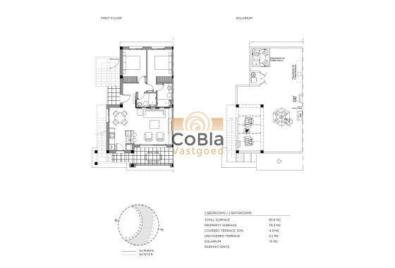 Nieuwbouw Woningen - Top Floor Bungalow - Rojales - Doña Pepa