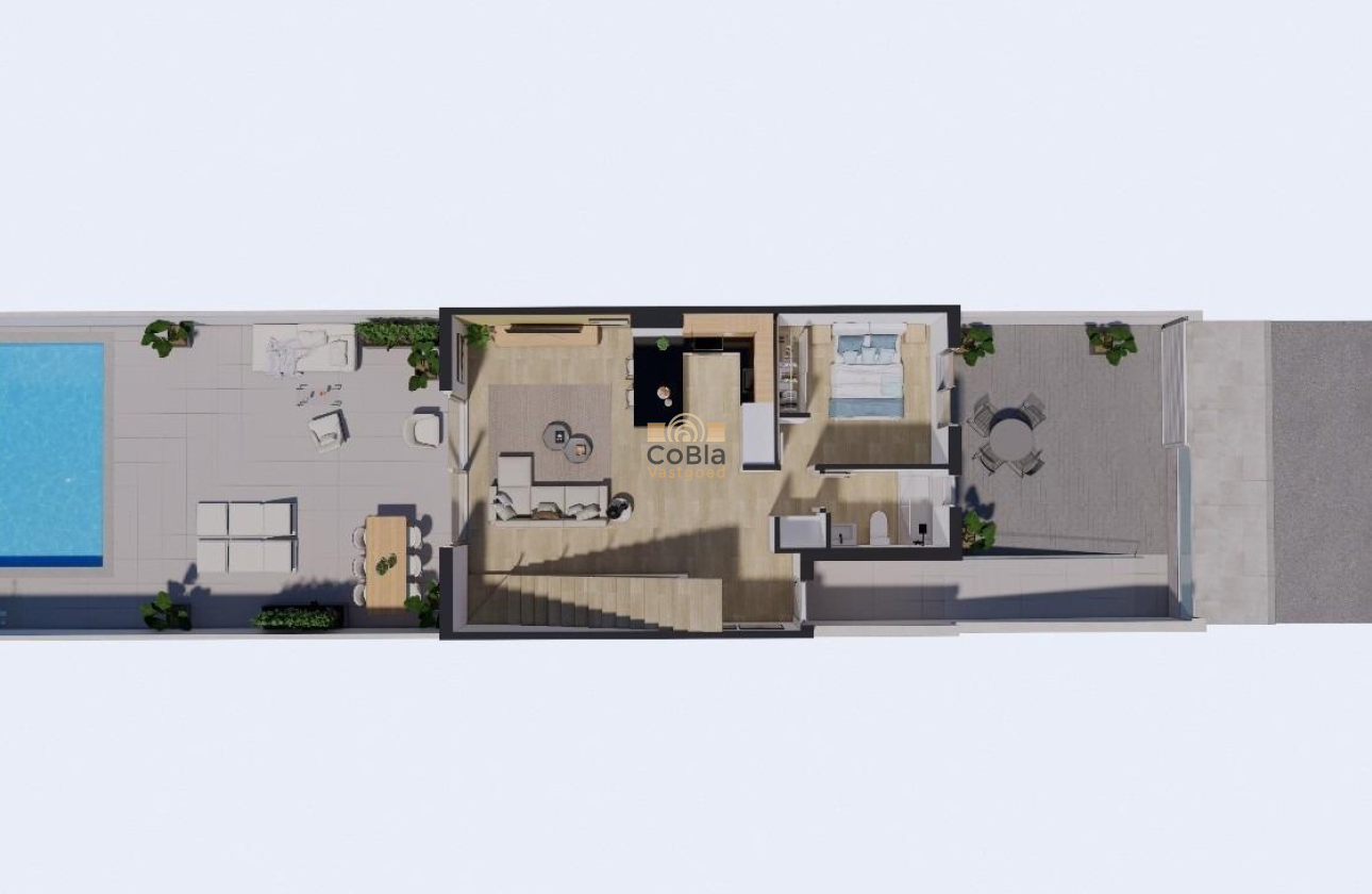 Nieuwbouw Woningen - Herenhuis - Los Alcazares - Serena Golf