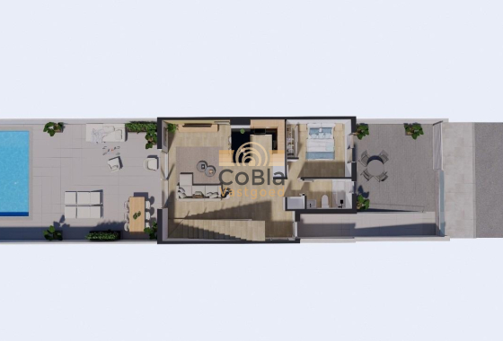 Nieuwbouw Woningen - Herenhuis - Los Alcazares - Serena Golf