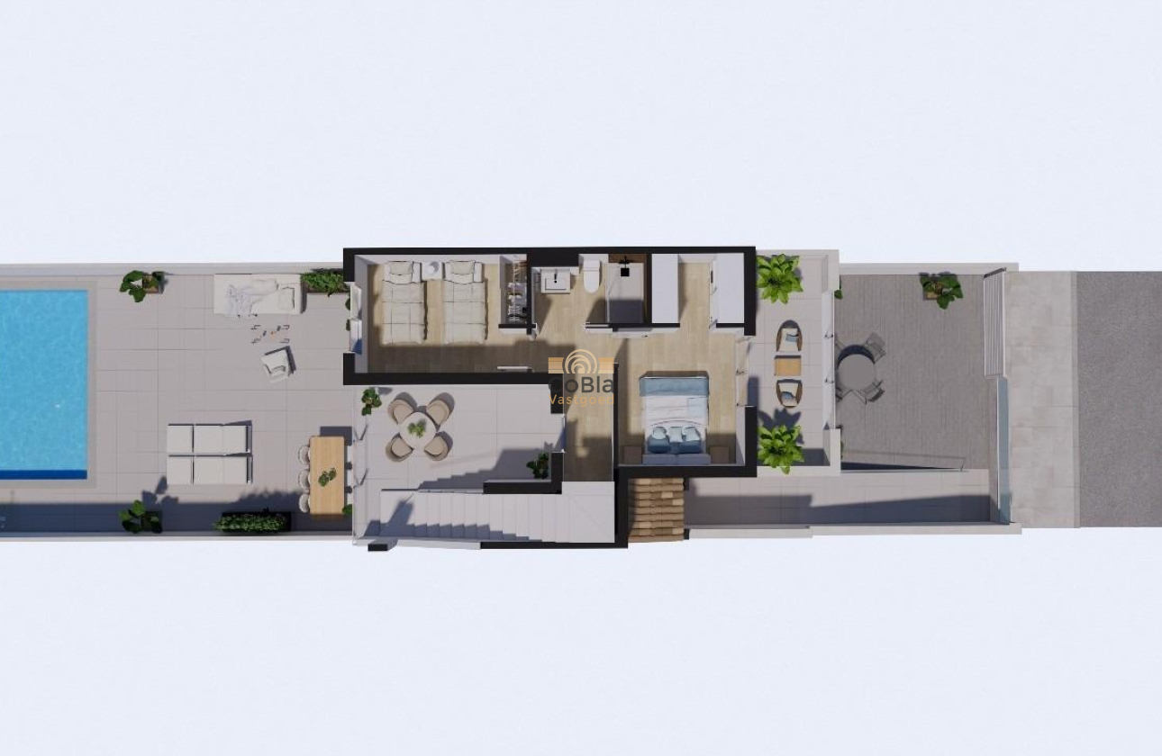 Nieuwbouw Woningen - Herenhuis - Los Alcazares - Serena Golf