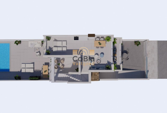 Nieuwbouw Woningen - Herenhuis - Los Alcazares - Serena Golf