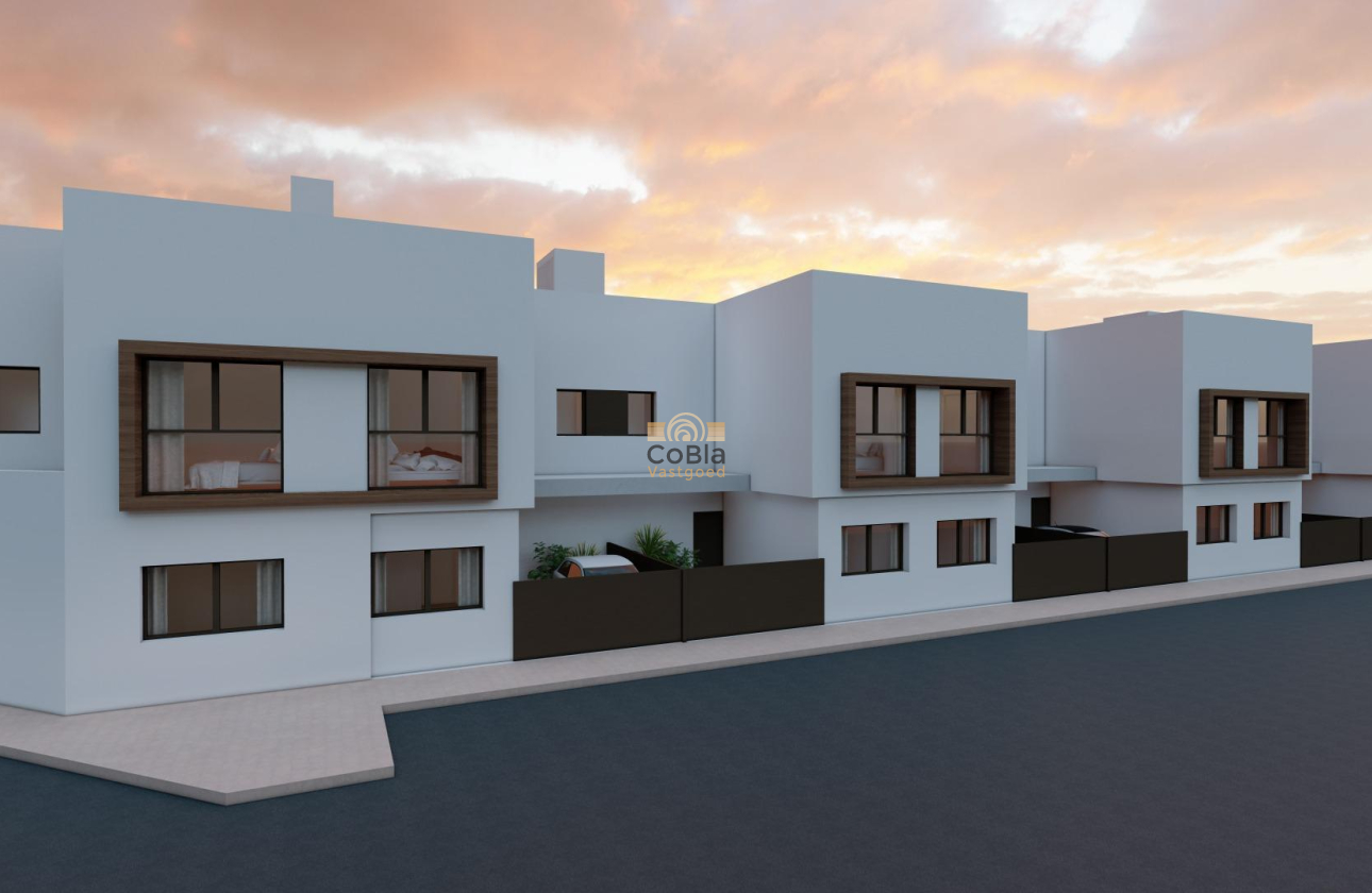 Nieuwbouw Woningen - Herenhuis - San Javier - pueblo
