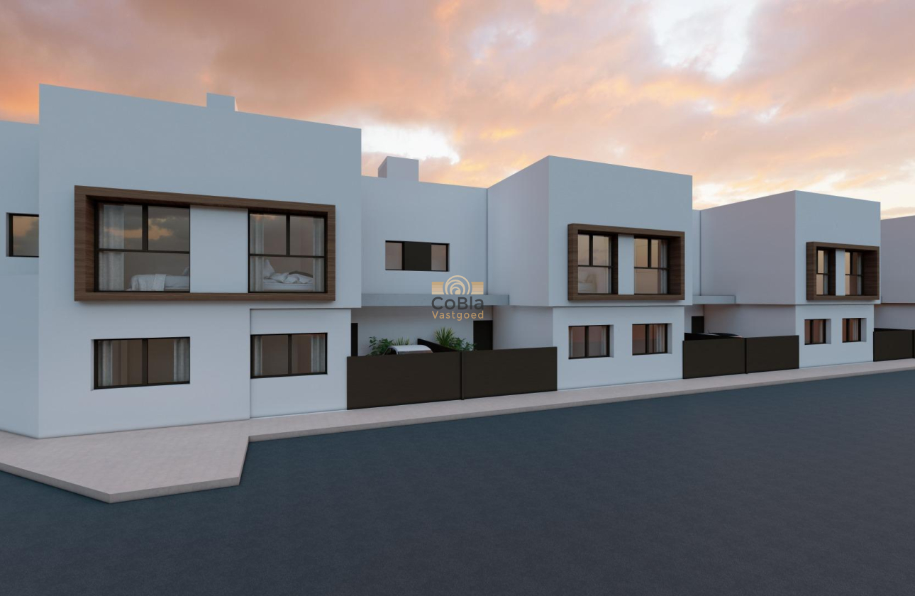 Nieuwbouw Woningen - Herenhuis - San Javier - pueblo