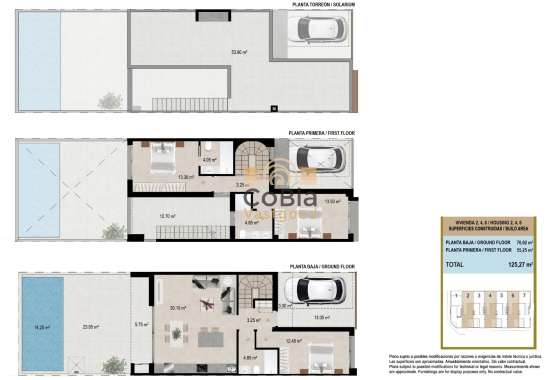 Nieuwbouw Woningen - Herenhuis - San Javier - pueblo