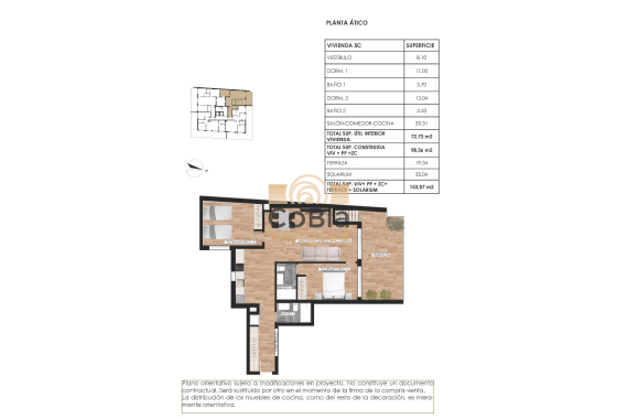 Nouvelle construction - Attique - Torrevieja - Parque de las Naciones