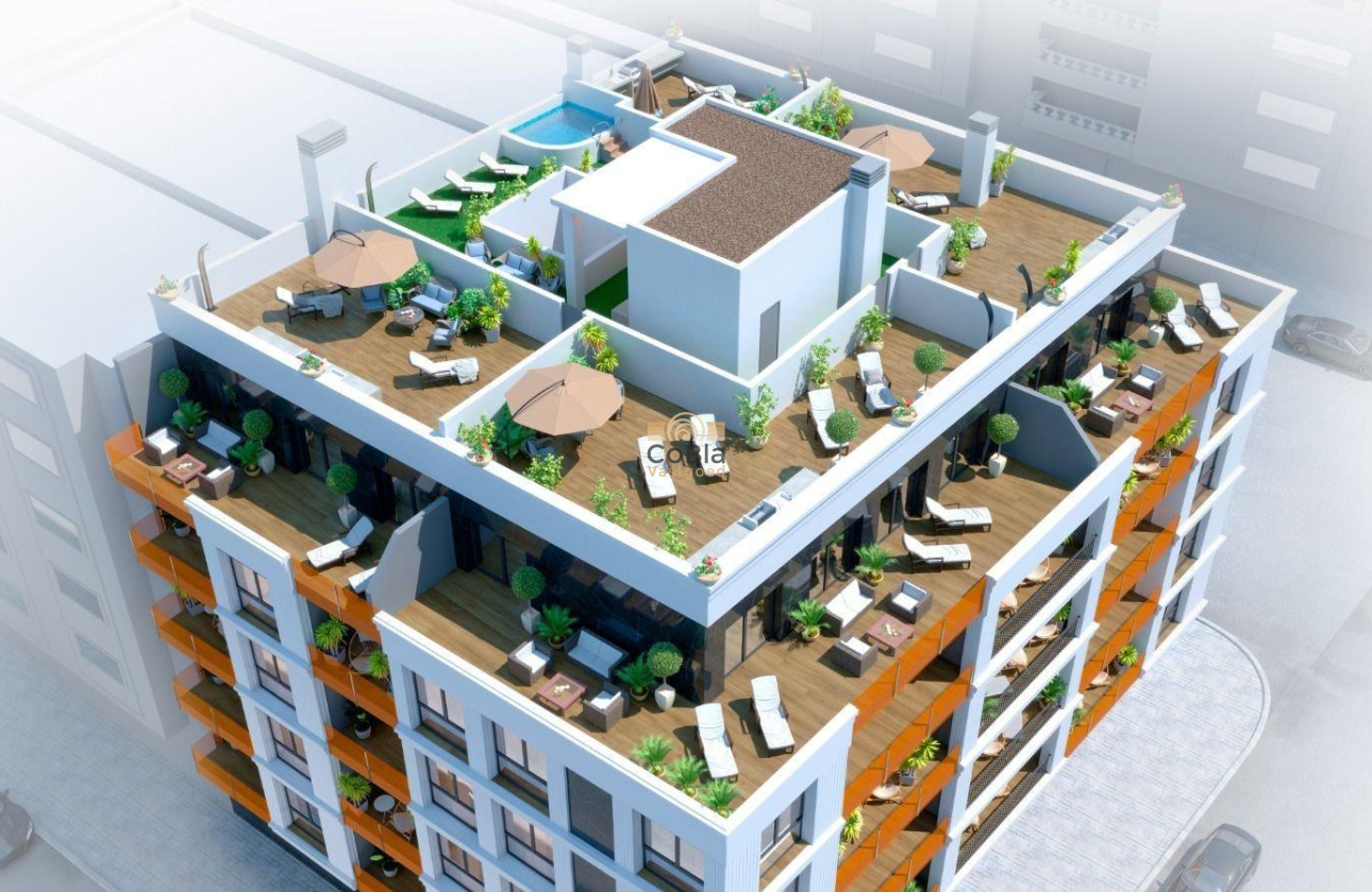 Nieuwbouw Woningen - Appartement - Torrevieja - Parque de las Naciones