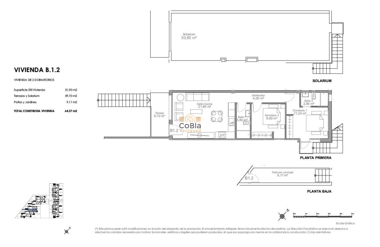 Neue Gebäude - Top Floor Bungalow - Puerto de Mazarron - Playa Negra