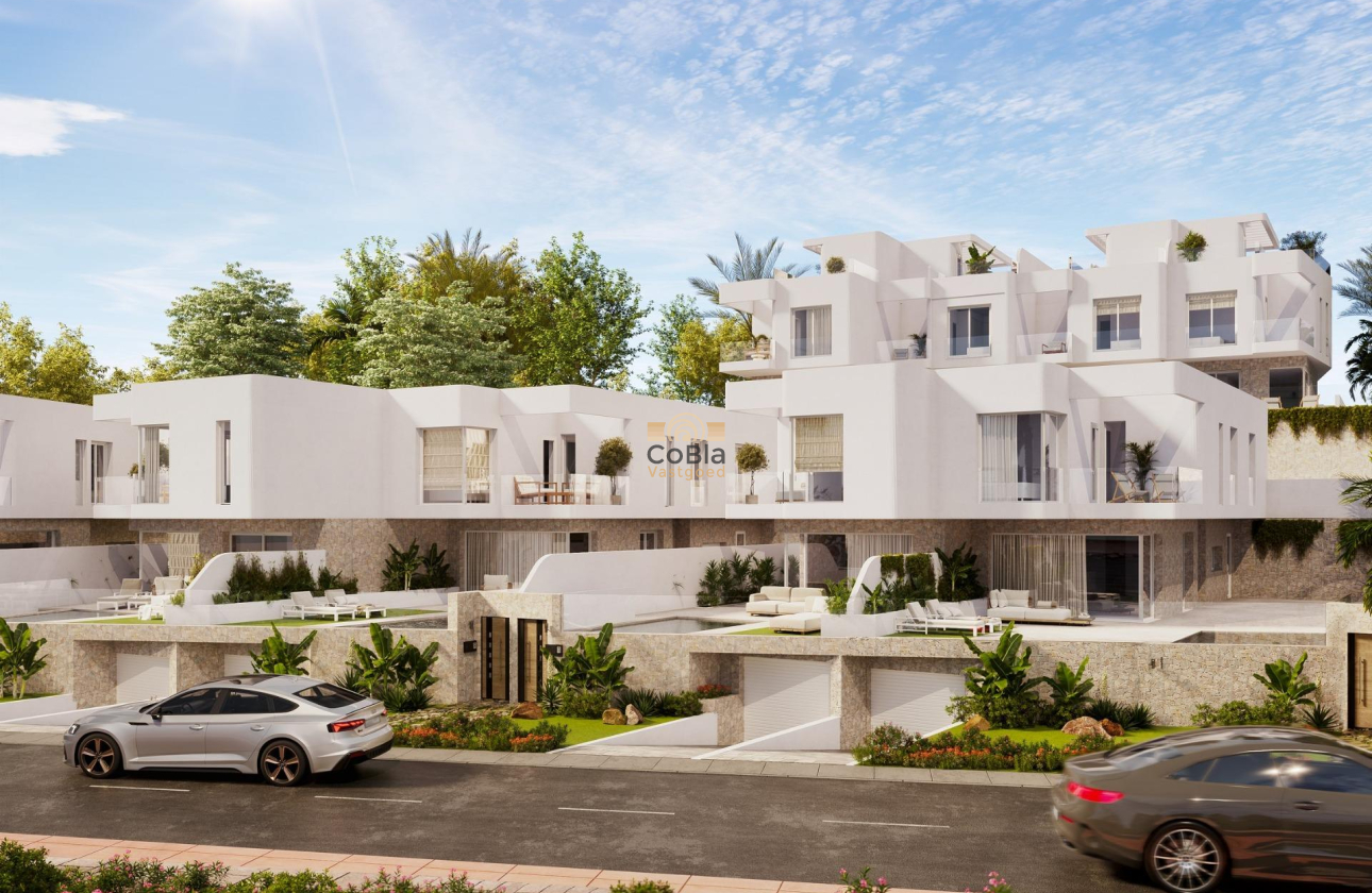 Nouvelle construction - Maison de ville - Mojacar - Playa de la Mena