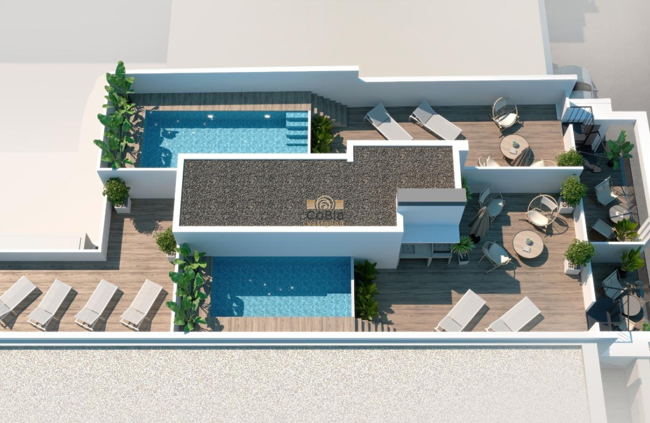 Nieuwbouw Woningen - Penthouse - Torrevieja - Playa de El Cura