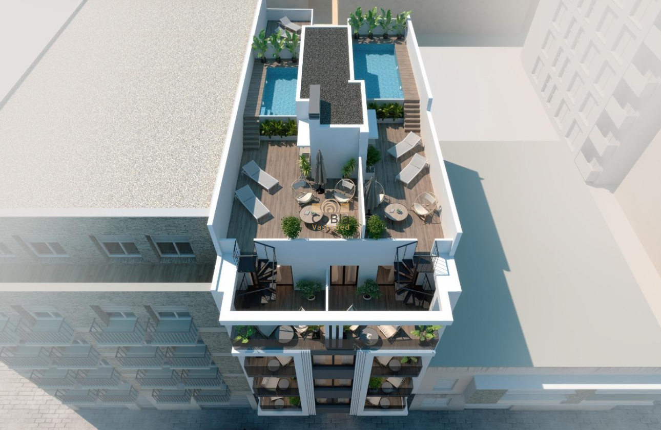 Nieuwbouw Woningen - Penthouse - Torrevieja - Playa de El Cura