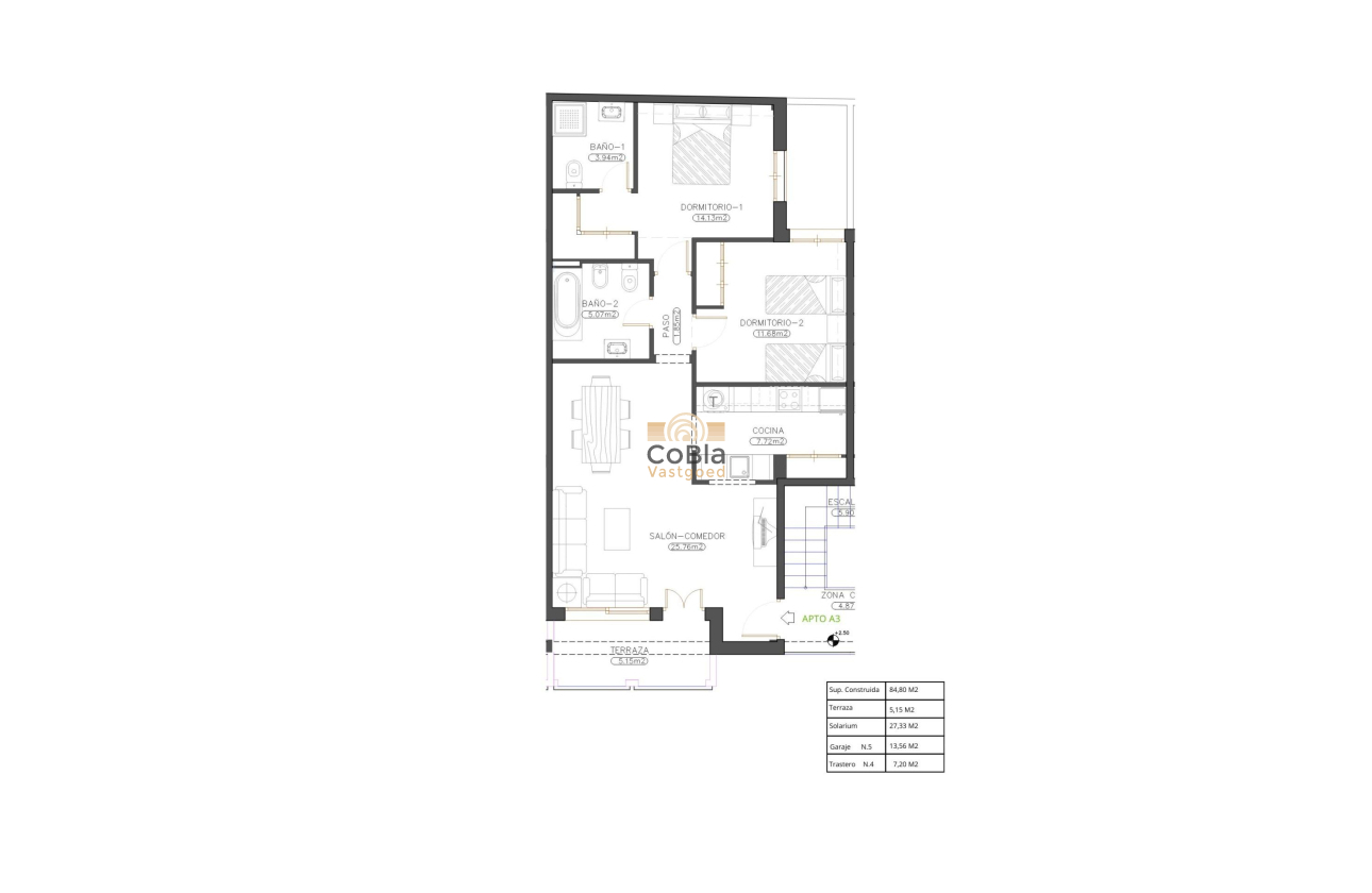 Nieuwbouw Woningen - Penthouse - Cuevas Del Almanzora - Herrerias