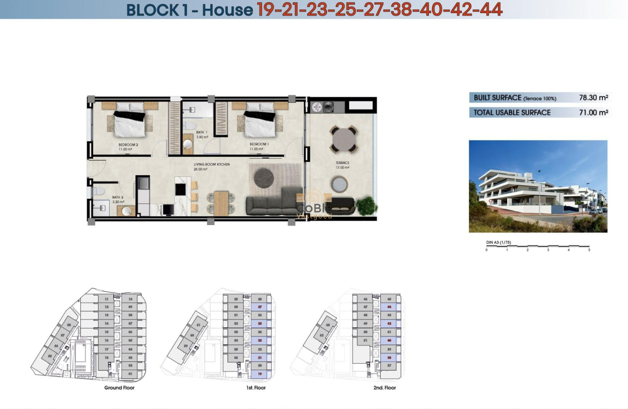 Nieuwbouw Woningen - Penthouse - La Marina - La Marina del Pinet