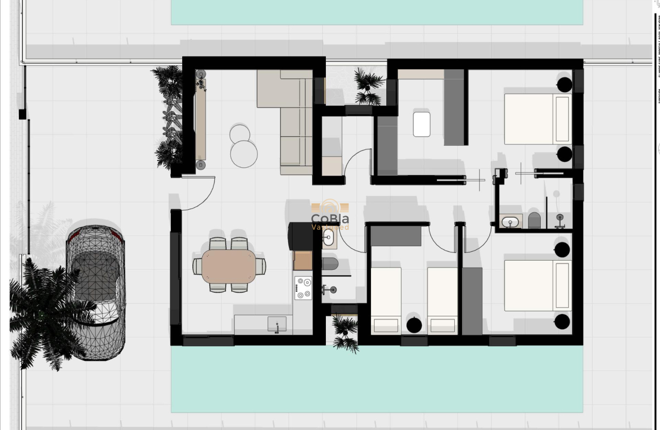 Nieuwbouw Woningen - Villa - Benijofar - Urb. Monteazul