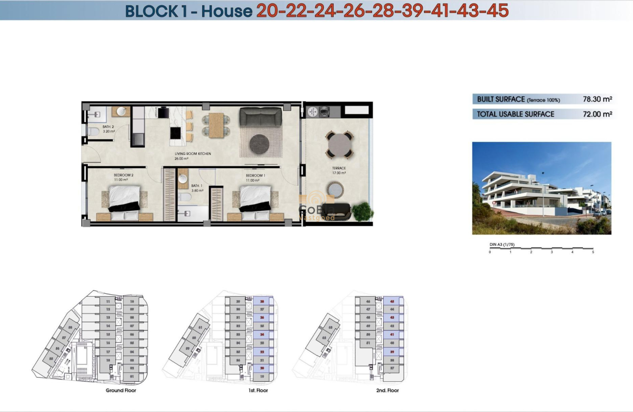 Nieuwbouw Woningen - Appartement - La Marina - La Marina del Pinet