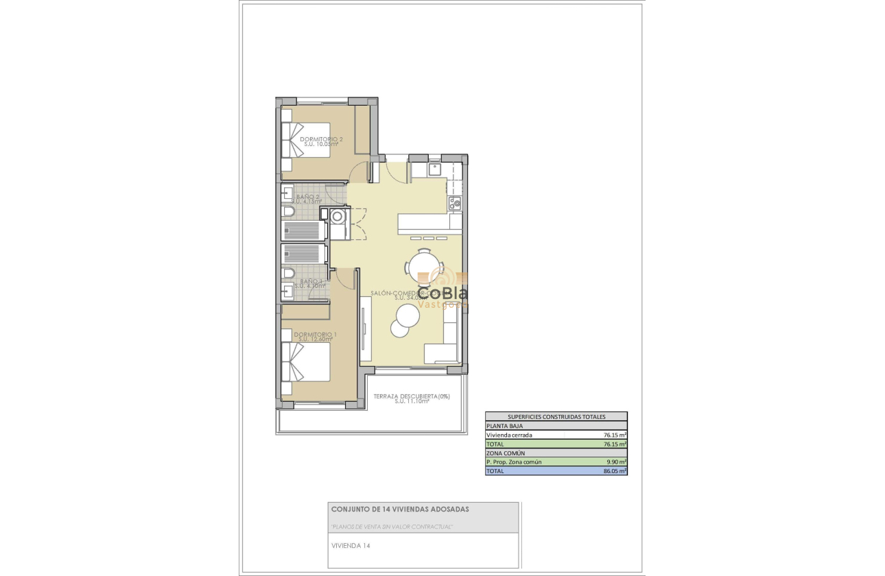 Neue Gebäude - Bungalow - Rojales - Pueblo