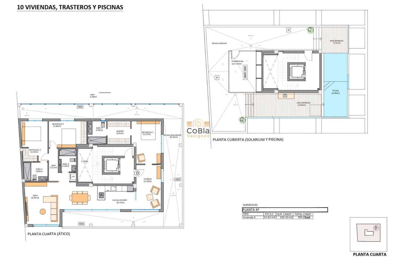 Nouvelle construction - Attique - San Pedro del Pinatar - Lo Pagan