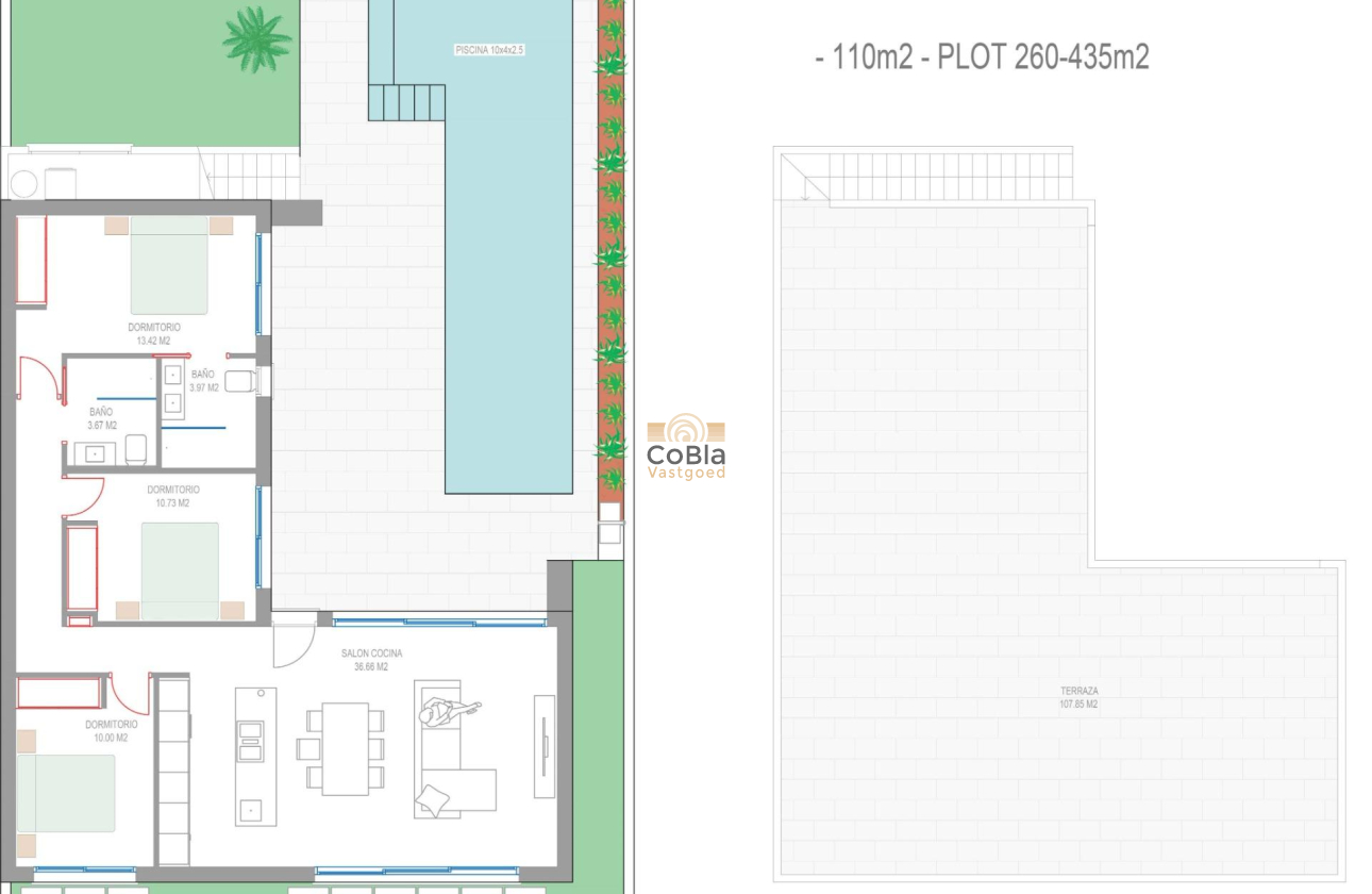 Nieuwbouw Woningen - Villa - San Javier - Parque del doce