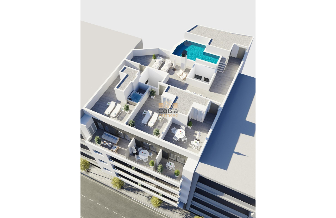 Nieuwbouw Woningen - Appartement - Torrevieja - Center