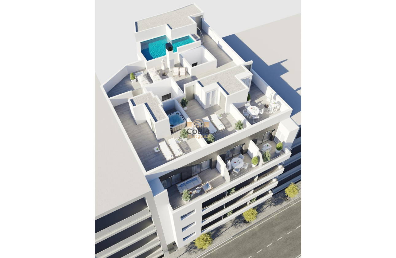 Nieuwbouw Woningen - Appartement - Torrevieja - Center