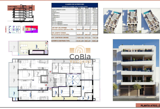 Nouvelle construction - Attique - Torrevieja - Center