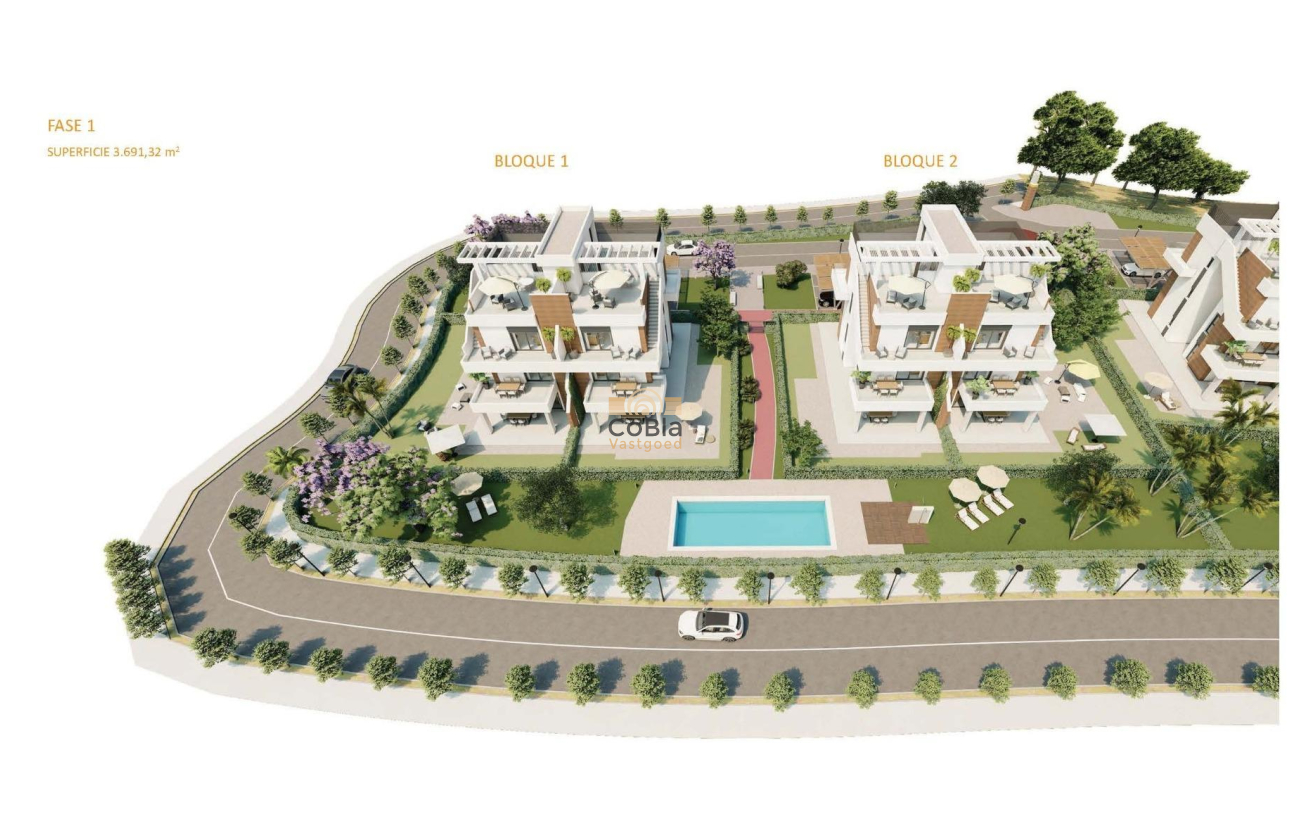Nieuwbouw Woningen - Appartement - Fuente Álamo - Hacienda del Alamo