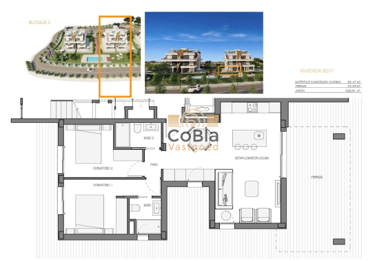 Nieuwbouw Woningen - Appartement - Fuente Álamo - Hacienda del Alamo