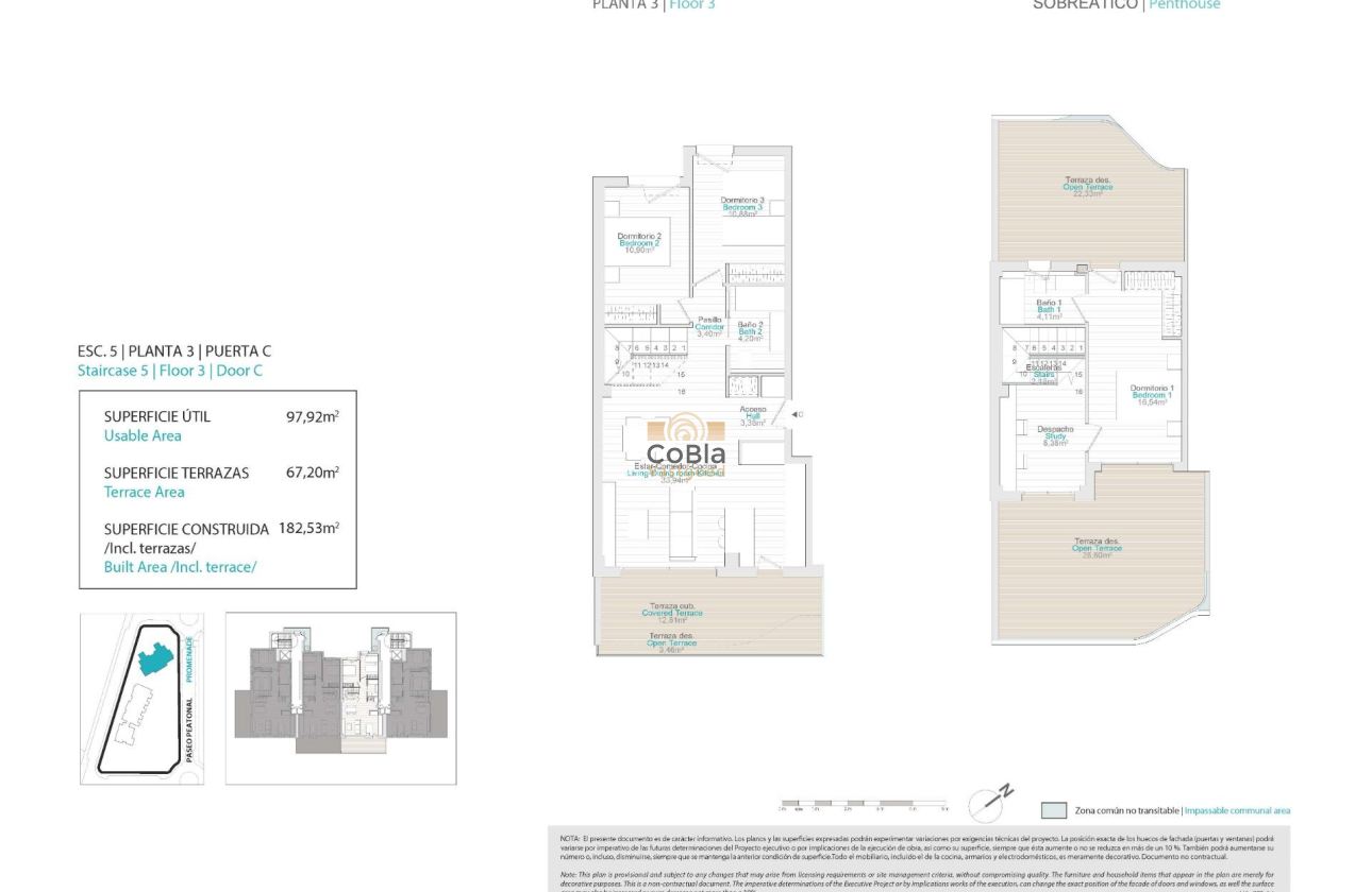 Nouvelle construction - Attique - Villajoyosa - Playa del Torres